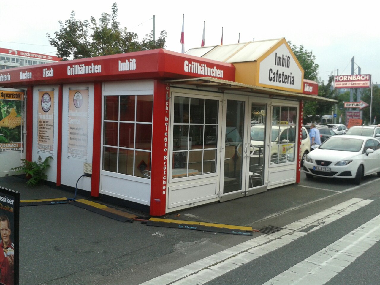 Montazni objekat za brzu hranu -imbiss.