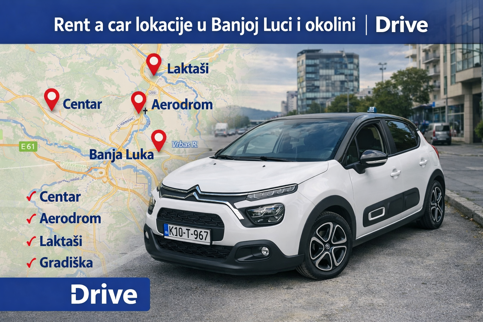 Rent a Car Banja Luka – Vozila bez depozita | Drive